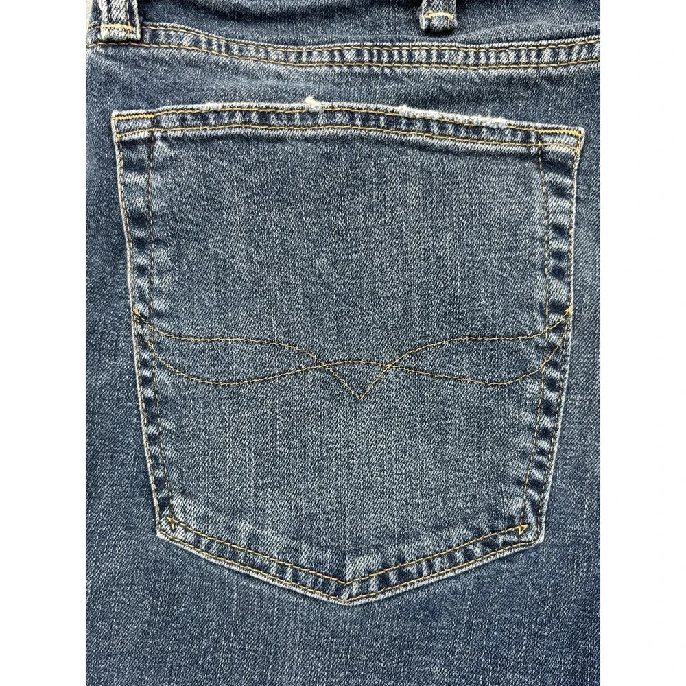 Polo Ralph Lauren Varick Slim Straight Jeans Mens 38x29 Blue Stretch Denim